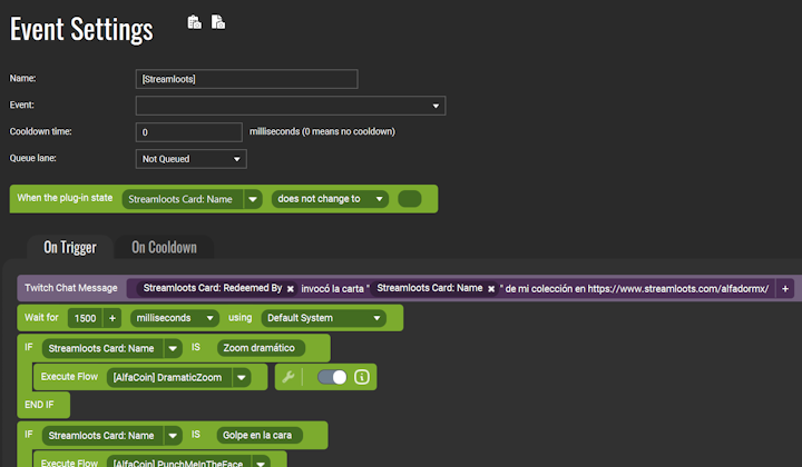 TouchPortal Streamloots