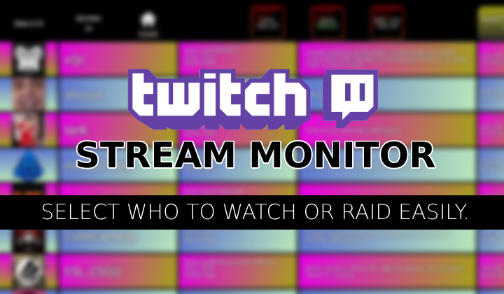 Twitch Stream Monitor