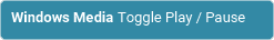 The Action 'Media Keys - Toggle Play / Pause' as visible in Touch Portal.