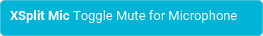 The Action 'Toggle Mute Volume Mic' as visible in Touch Portal.