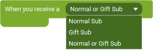 The Event 'On New Subscriber' as visible in Touch Portal.