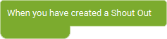 The Event 'When A Shout Out Is Created On Your Channel' as visible in Touch Portal.